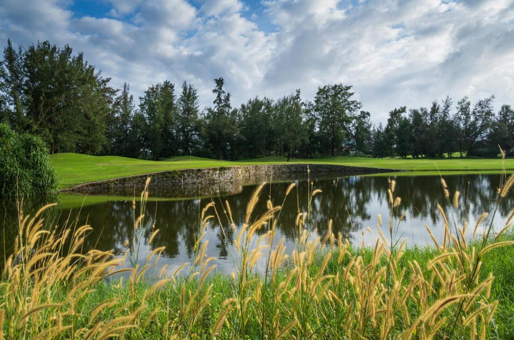 Golfplatz vor Ort