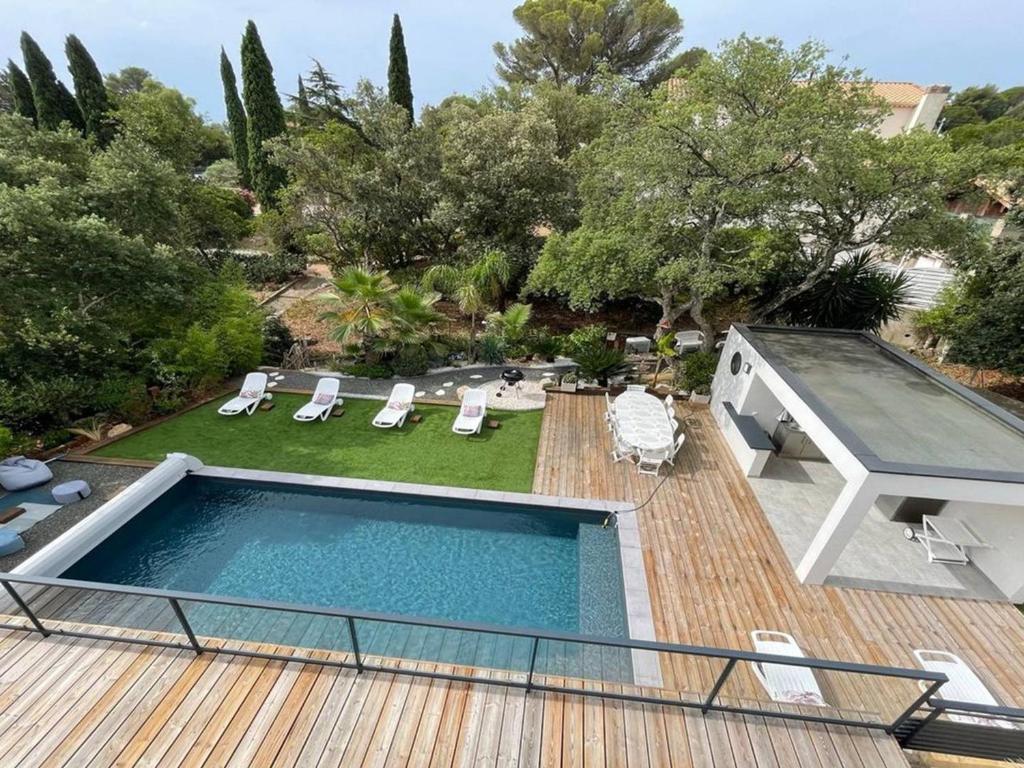 Villa Contemporaine avec Piscine et Climatisation à St Aygulf - FR-1-768-113 - 4