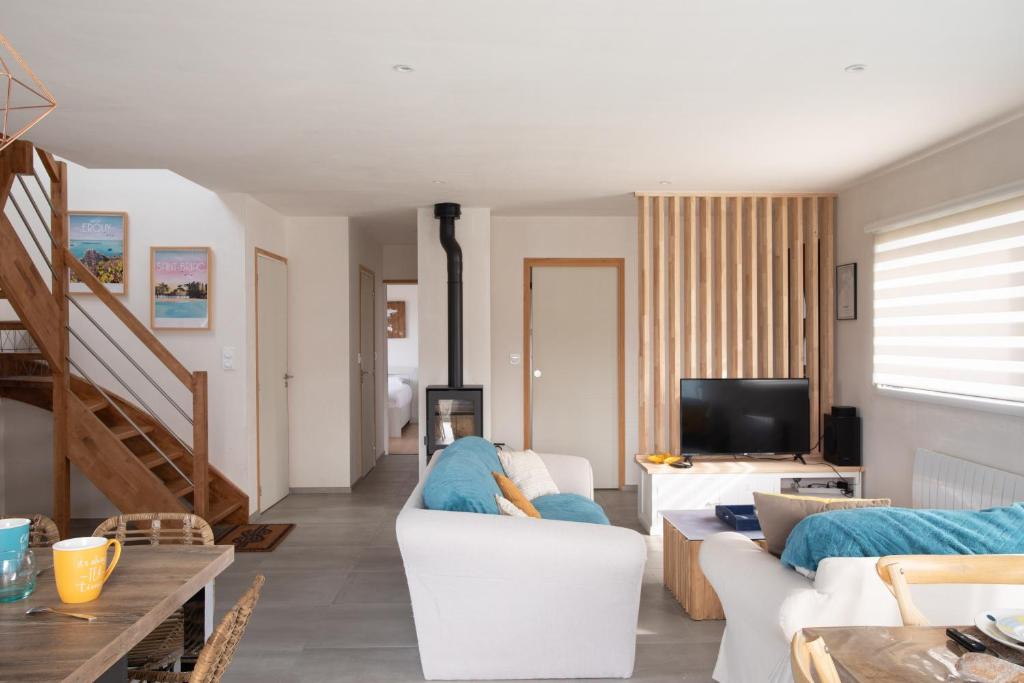 Côte et mer - Proche plage parking privé, Erquy