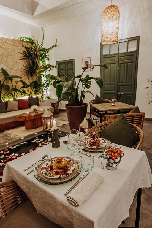 Riad Villa Wenge & Spa レストラン