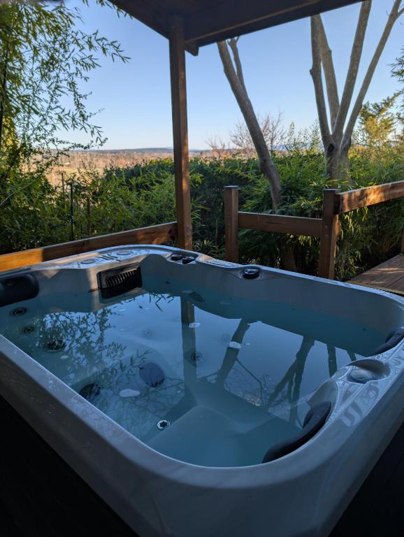 Le Chalet Bleu - jacuzzi - 3