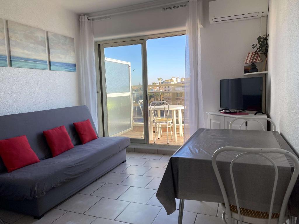 T1 avec terrasse, parking & climatisation à Balaruc-les-Bains - FR-1-553-283 - 5