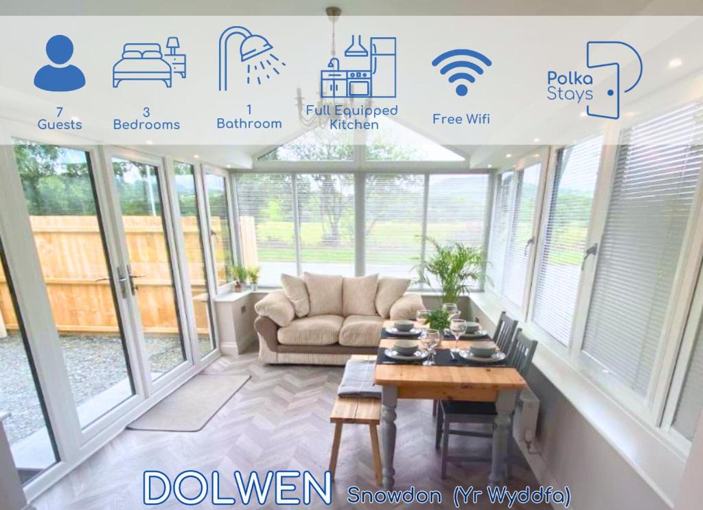 Dolwen Snowdonia Home, Caernarfon - pet-friendly stay