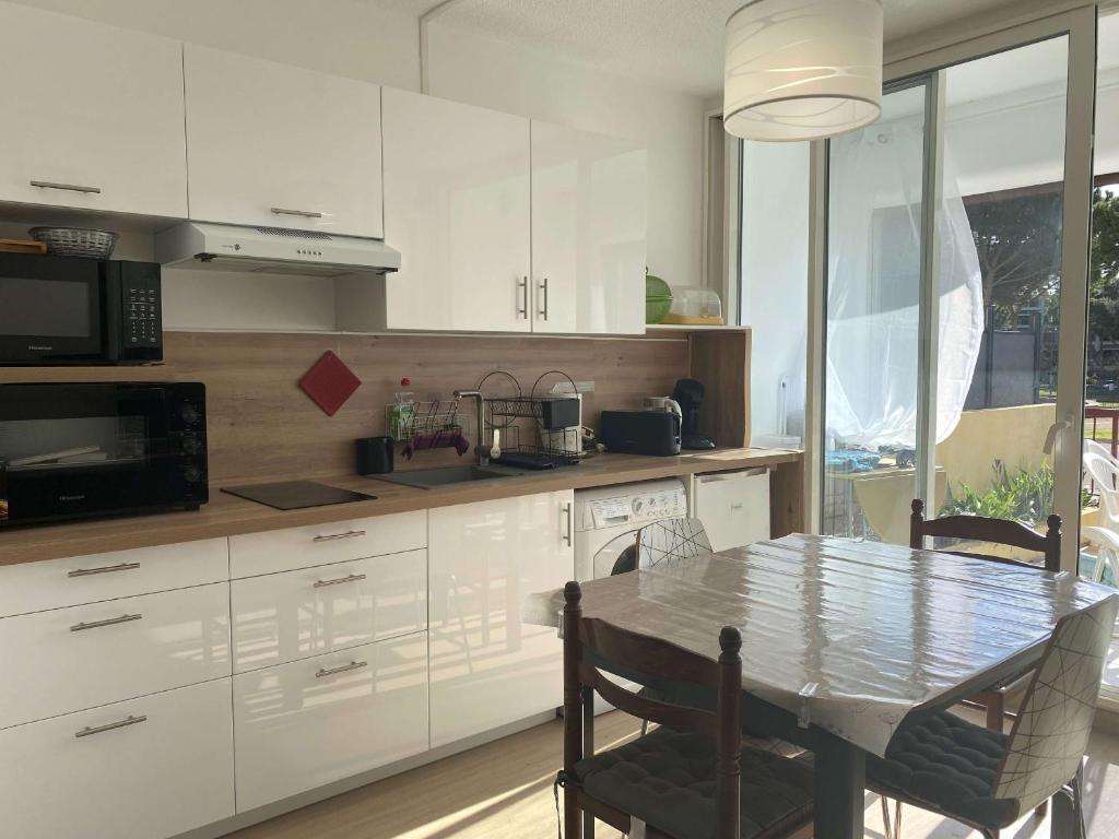 Charmant T1 rénové avec terrasse, climatisation et WiFi à Balaruc-les-Bains - FR-1-553-282 - 1
