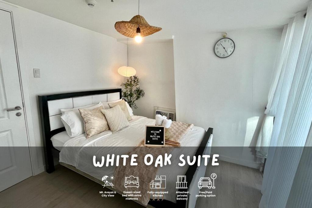 Entire 1BR with Queen Bed, Spacious Balcony & NLEX View, San Fernando