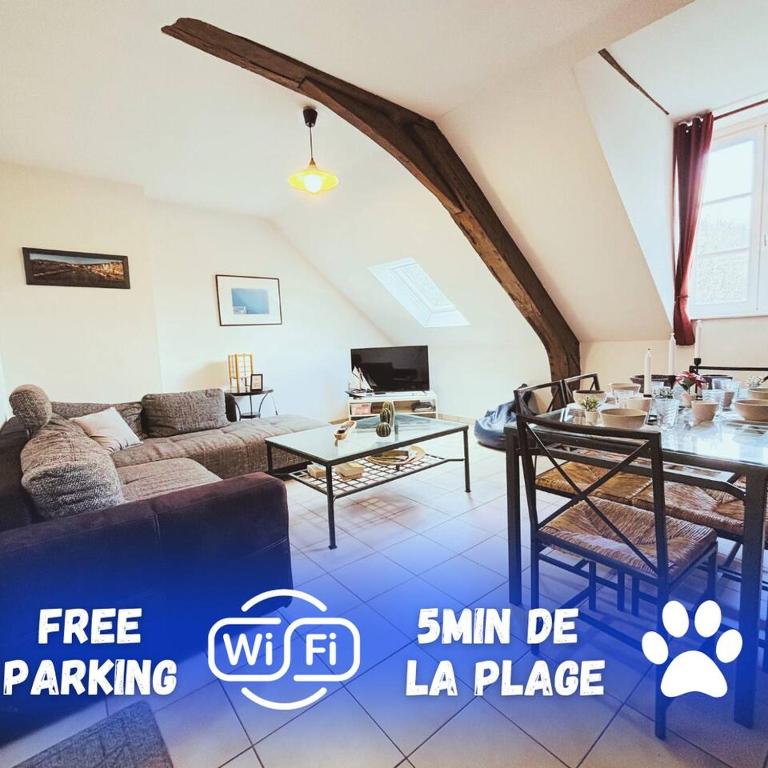 Superbe duplex en résidence, Honfleur