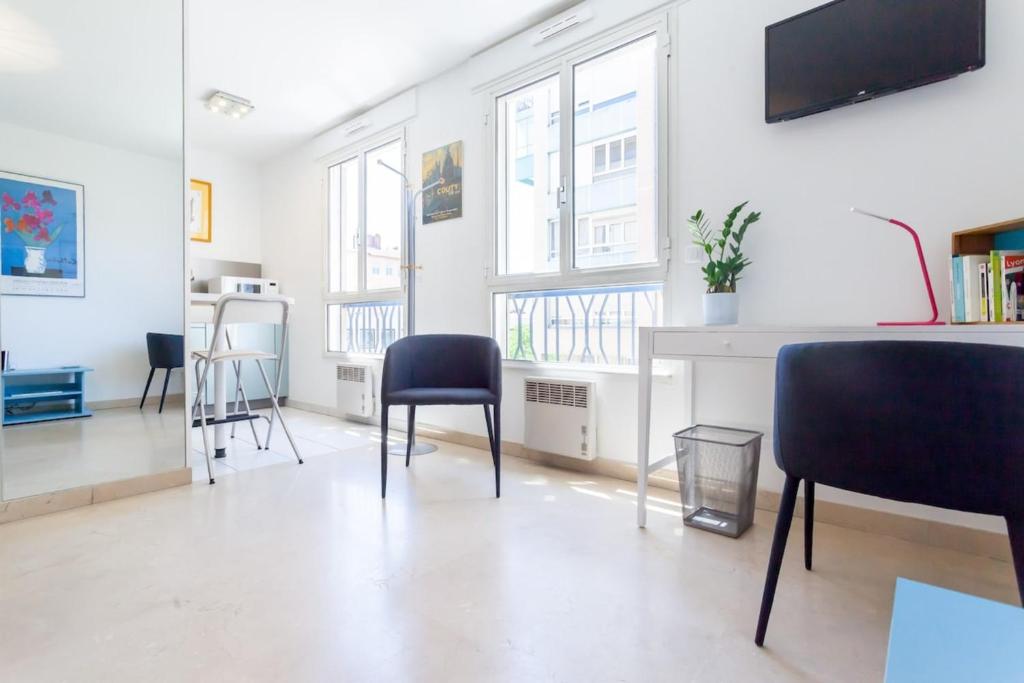 Cosy studio Lyon 1er Croix Rousse - 3