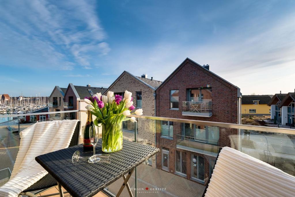 Ostsee - Appartement Nr 90 Seestern mit Strandkorb im Strand Resort, Heiligenhafen