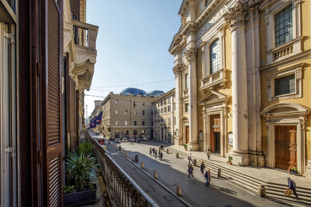 Balcony/terrace, Corso Grand Suite B&B in Rome
