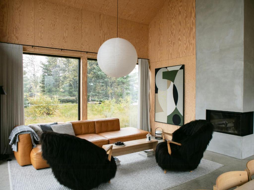 Dream Cabin With Danish Design And Views, Tjørhom