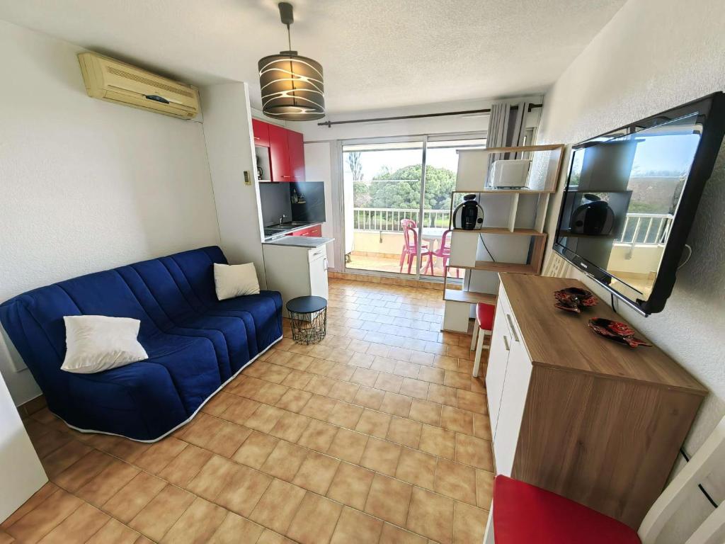 Studio cabine climatisé, piscine, 4 pers, vue lagon, Cap d'Agde - FR-1-607-209 - 1