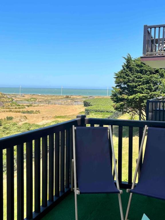 Le Petit Cabourg plage vue mer, Cabourg