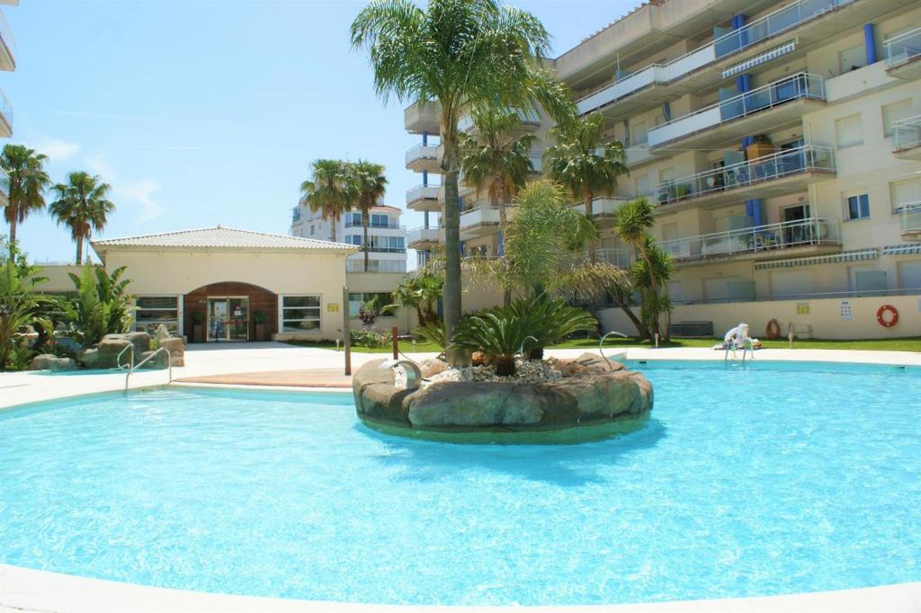 Bonito piso en Roses con piscina y parking AV-66 - 1