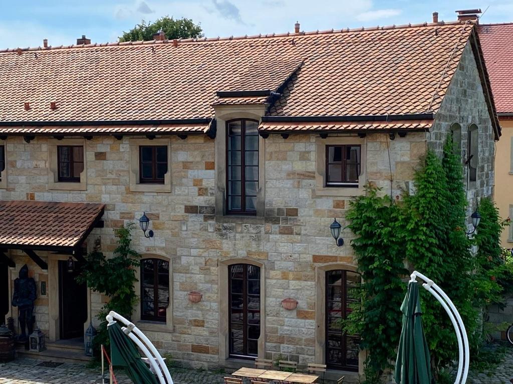Ferienhaus WAFFENKAMMER fur 7 Erw im Rittergut Leppersdorf bei Radeberg 전경