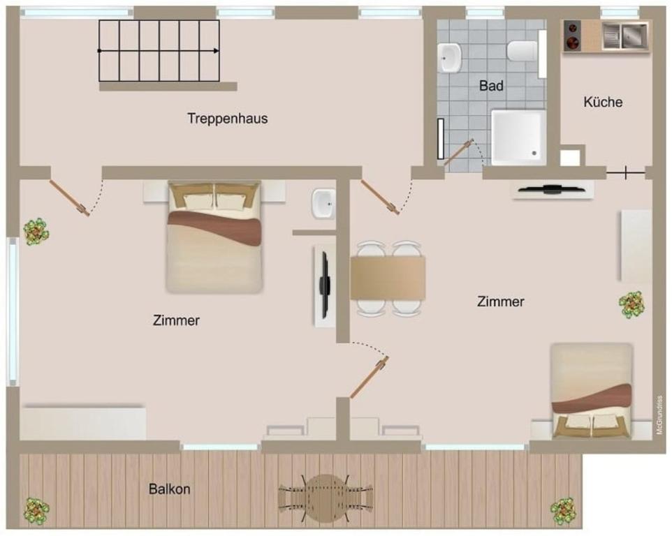 Haus Dora Apartment 3 Ahorn - 2