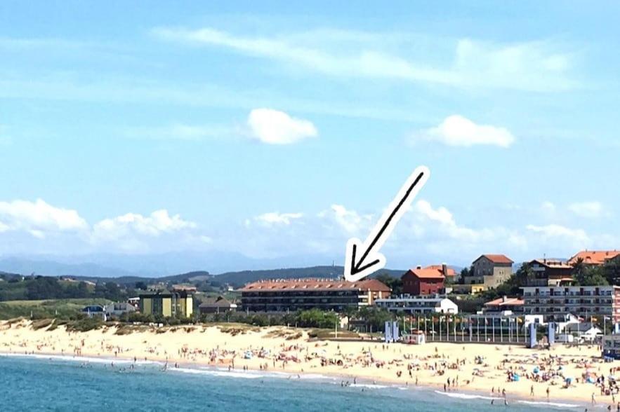 flat right on the beach with a view, Suances