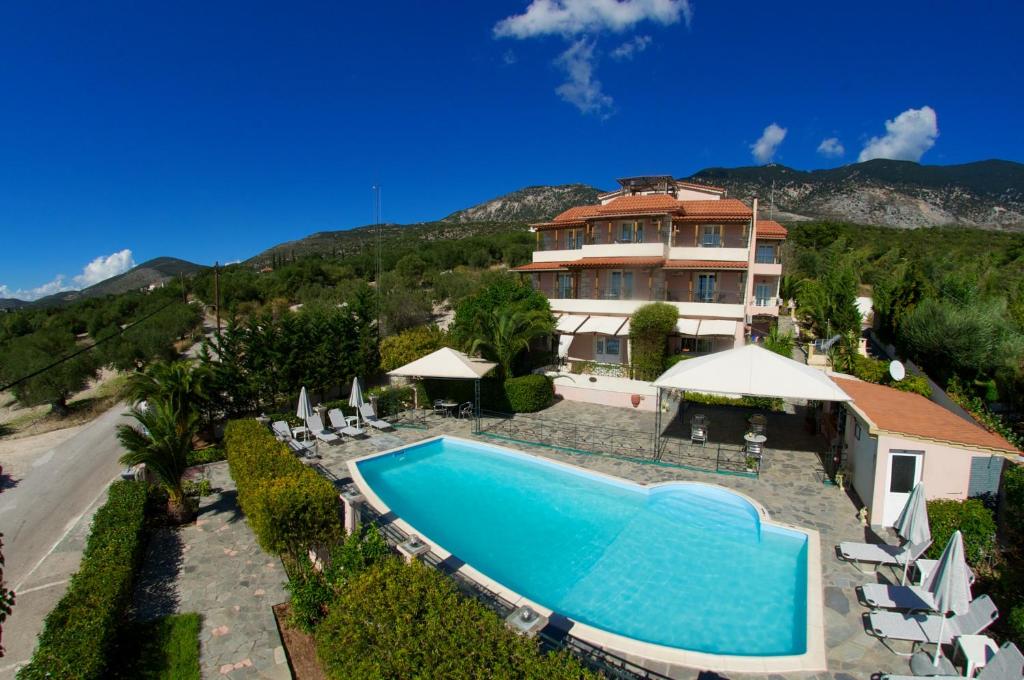 Nostos — Swimming pool in Mousata, Ionian Islands