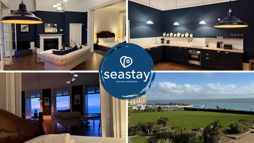 Seas The View - Period 1 Bedroom & Balcony, Ramsgate