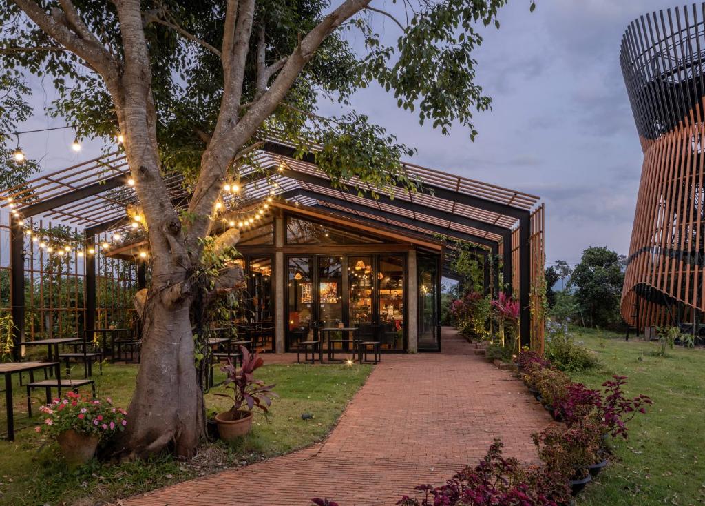 ハグ チャン ルーイ ガーデン&リゾート (Hug Jang Loei Garden & Resort) レストラン