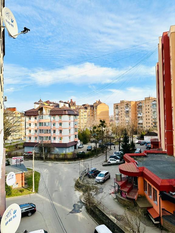 Apartments with a coffee machine in the city center near a park and Zlata Plaza 전경