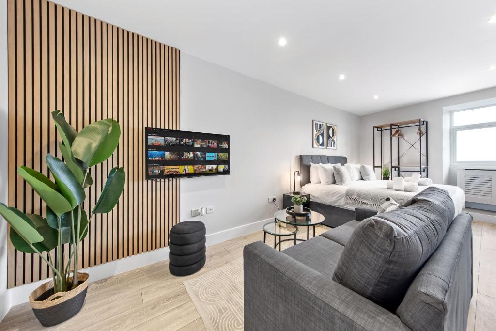 Modern AC Studio, 20min to Central London, New Southgate