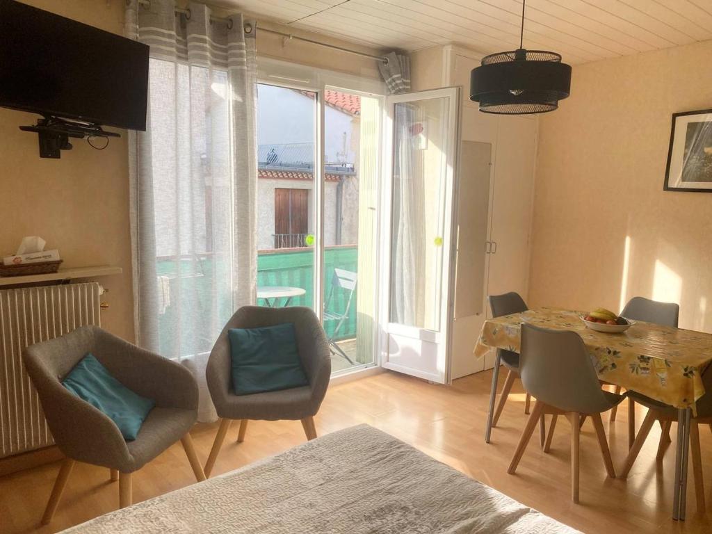 Studio avec balcon et parking à Amélie-les-Bains - 1