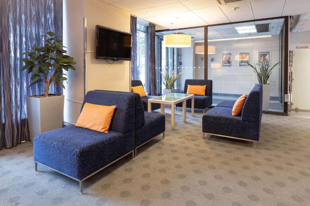 Lobby, Scandic Hakaniemi in Helsinki