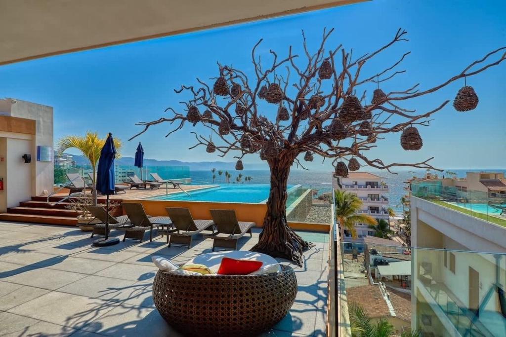 Oceanview Studio in Zona Romantica - Beachfront, Puerto Vallarta