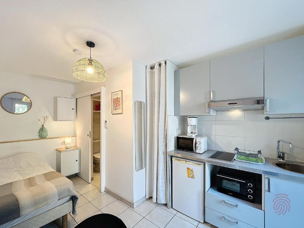 Studio cosy avec terrasse, proche thermes et centre-ville - Lamalou-les-Bains - 4