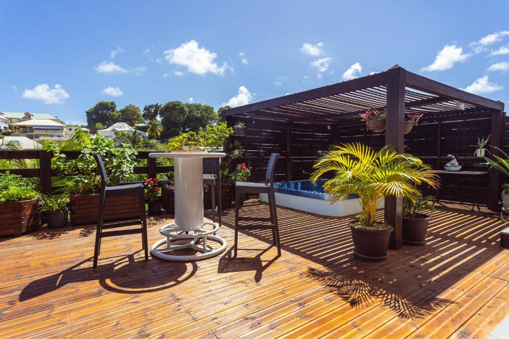 Très bel appartement spacieux avec Jacuzzi, Le Gosier