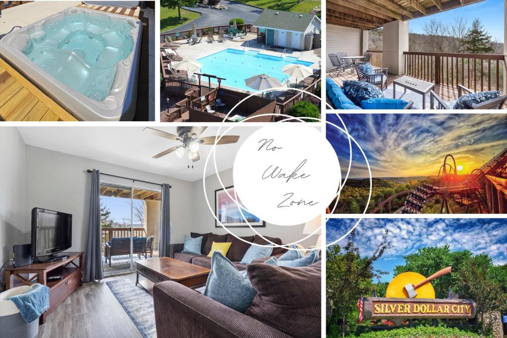 The Cove No Wake Zone 21-2 By SDC, Big Deck, Pool, Hot Tub, By Lake, Branson