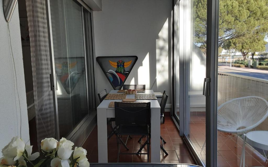 AS23988-Studio cabine, dans une Résidence directe sur Plage, Le Grau-du-Roi