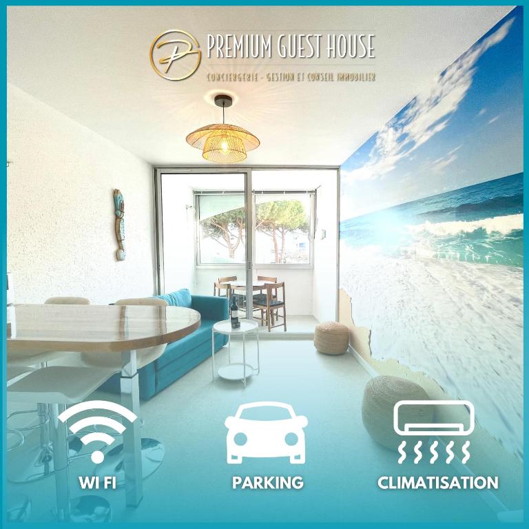 PGH N28 - À 200m de la Plage avec Parking Privé, La Grande Motte