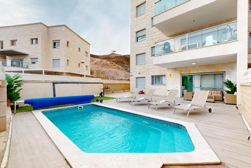 גארדן הבשמים בריכה פרטית מחוממת The perfume garden private heated pool, Ejlat