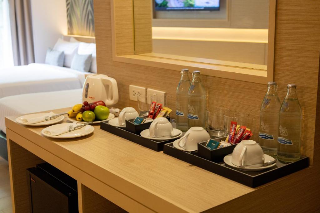 Essen und Erfrischungen