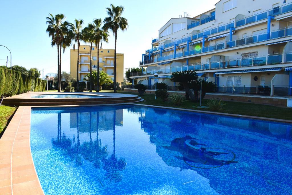 Estudio con Piscina a 80 metros de la Playa Les Deveses - Denia - 1