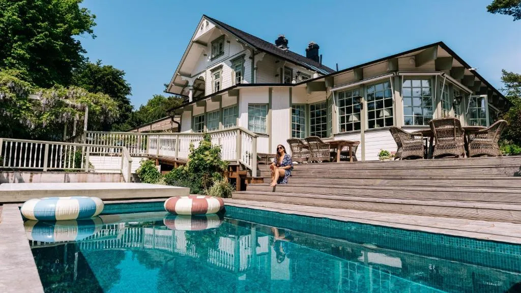 Villa Strandvägen，位于斯塔德的酒店