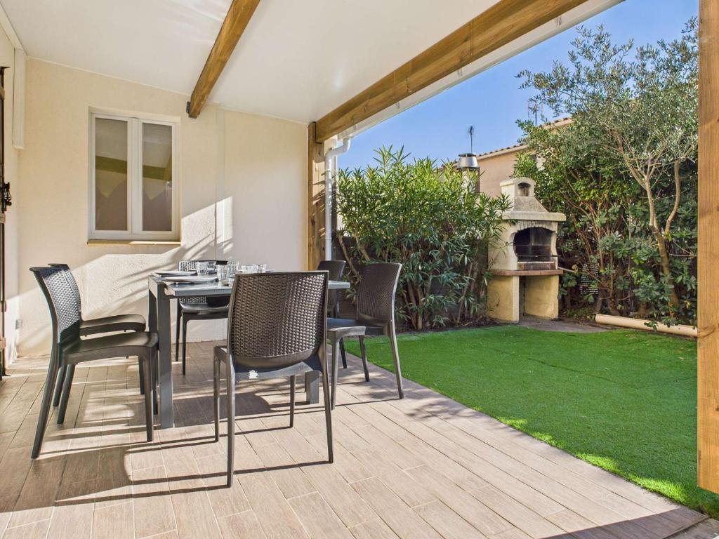 Appartement duplex climatisé avec terrasse, 1 chambre, parking privé, proche plage - FR-1-326-559 - 1