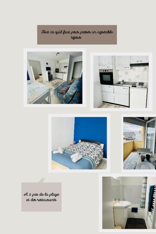 Trestraou 2P Apartment with a small sea view, Perros-Guirec