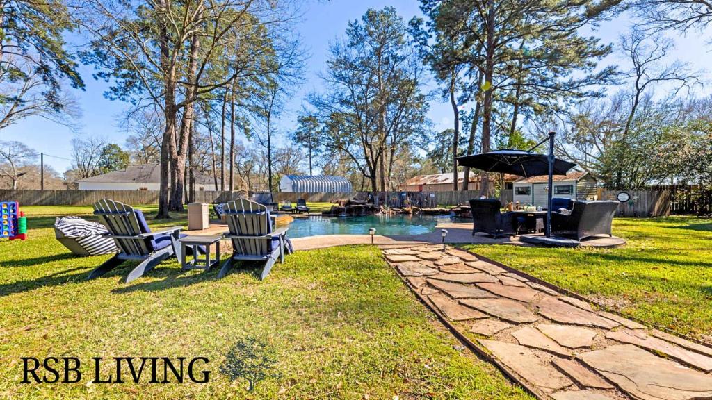 Villa for 50 ppl-Heated Pool & Private Cinema, Tomball