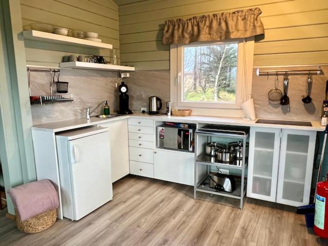 Kitchen, Guesthouse Birkifell in Hornafjordur