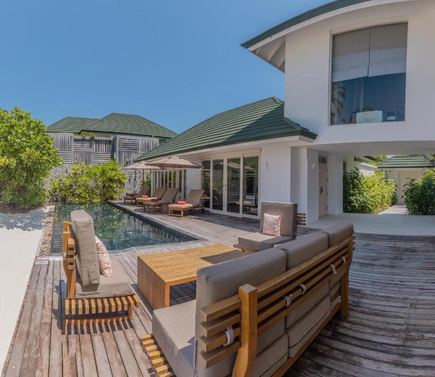 シヤム ワールド モルディブ - 24時間プレミアムオールインクルーシブ（無料送迎付き） (Siyam World Maldives - 24-Hour Premium All-inclusive with Free Transfer) バルコニー/テラス