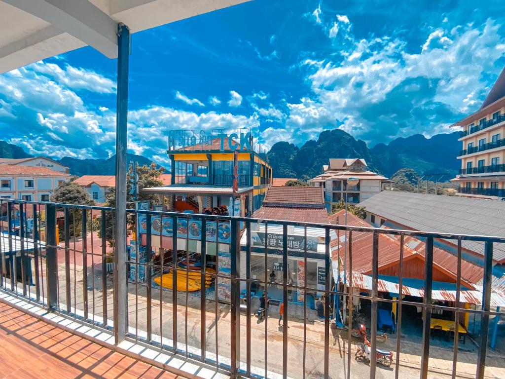 Surrounding environment, Real Vang Vieng Backpacker Hostel in Vang Vieng