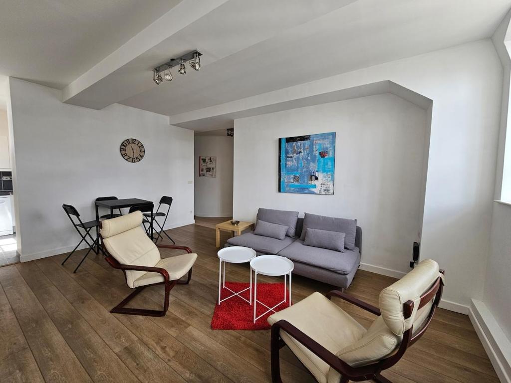 T3 central in residence, 4P Free parking, Arras