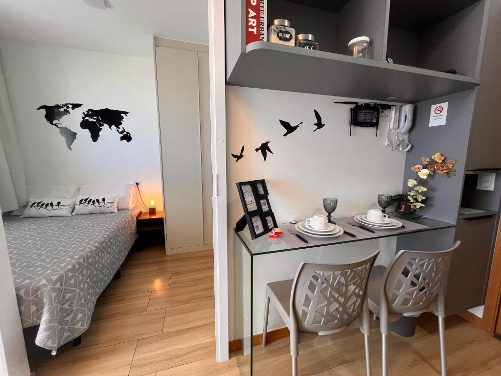 Studio Aconchegante com Varanda, Piscina e Vista Mar - Salvador, Salvador