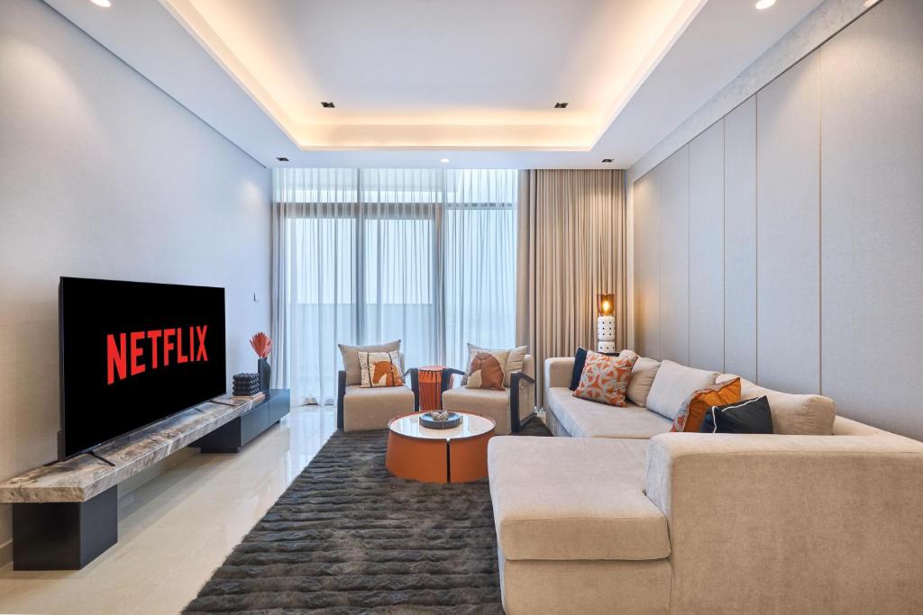 Stylish 2brurban Retreat 10 Min To Burj Khalifa, Dubaj