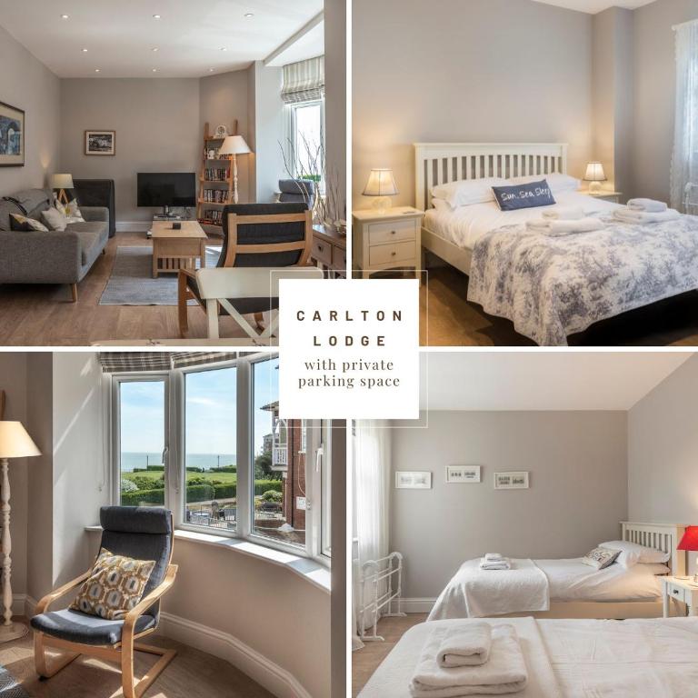 Carlton Lodge, Two bedroom apartment with parking space, Broadstairs