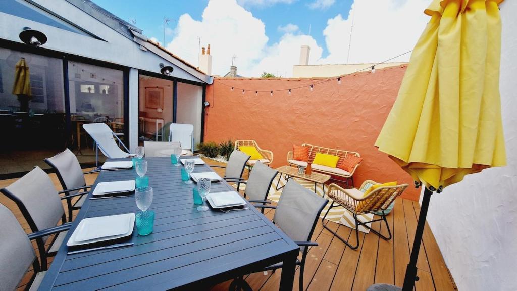Le Corail, maison cosy avec terrasse, Les Sables-dʼOlonne