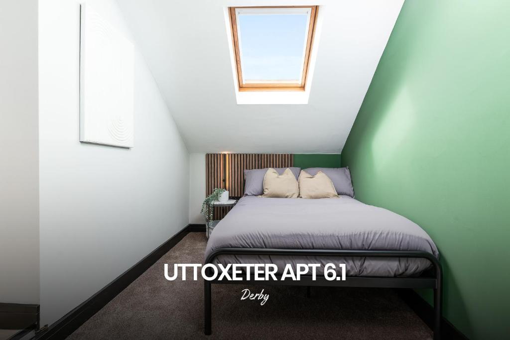 Inviting Studio Apartment in Derby by Renzo, Free Parking, Well Equipped Kitchen!, Derby