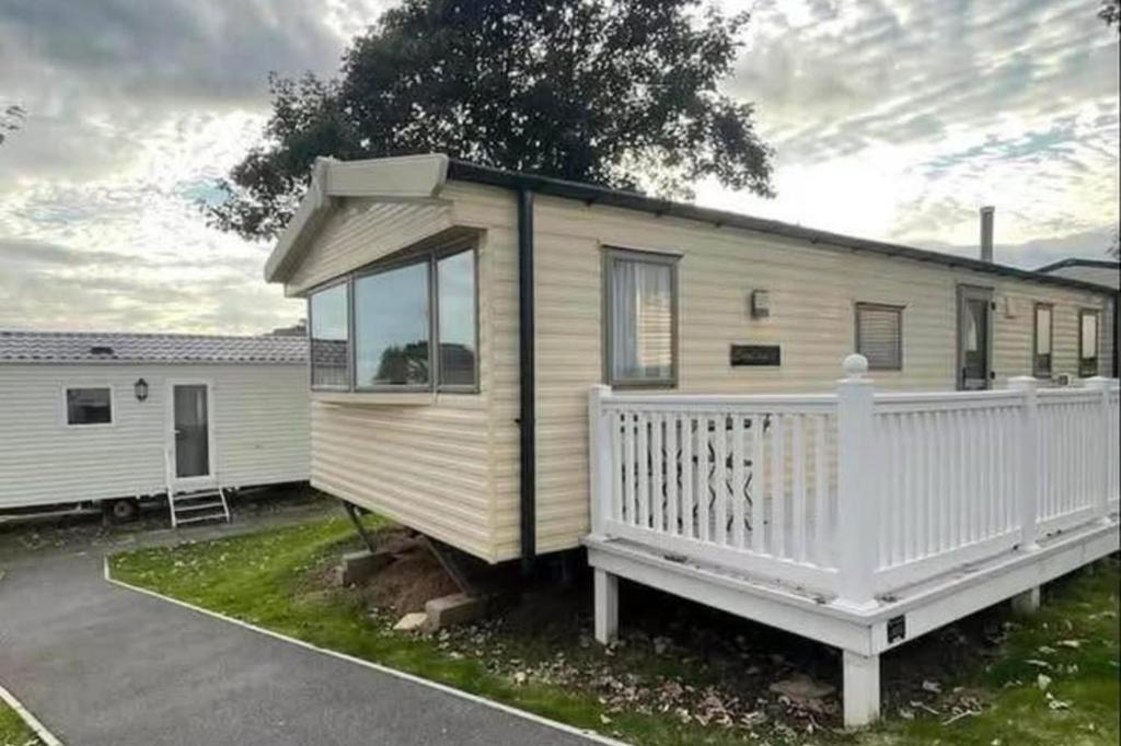 3-bedroom Haven Park caravan with sea views near Exmouth